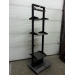 Black 3 Shelf Telco Relay 2 Post Server Rack